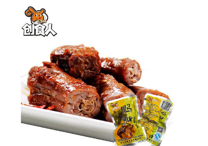 创食人黑鸭休闲卤味 创食人黑鸭休闲卤味
